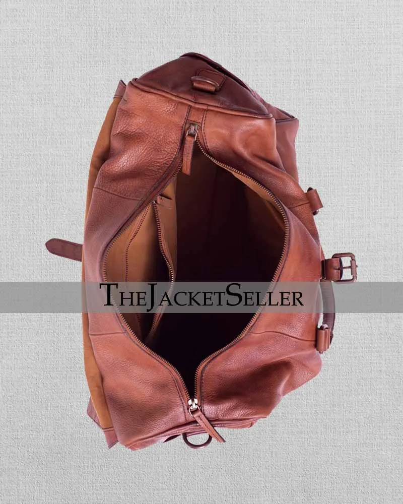 Travel Essentials Leather Travel Bag