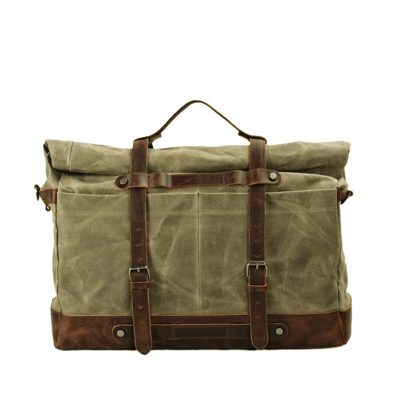 Waxed Canvas Duffle Bag