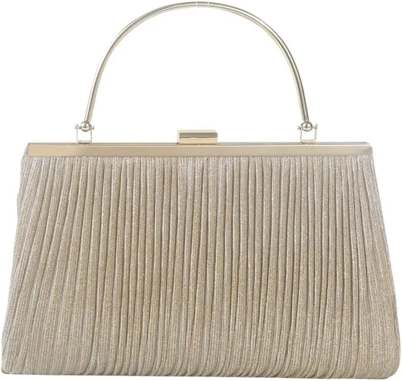 Women Clutch Bag Glitter Sequin Evening Bag Charming Handbag Bridal Wedding Purse Elegant Crossbody Bag